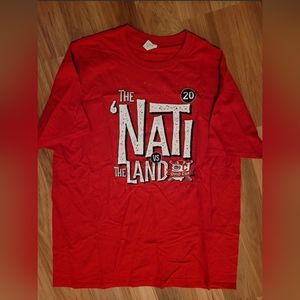 2020 Cincinnati Reds The Nati Vs. The Land XL Shirt NWOT